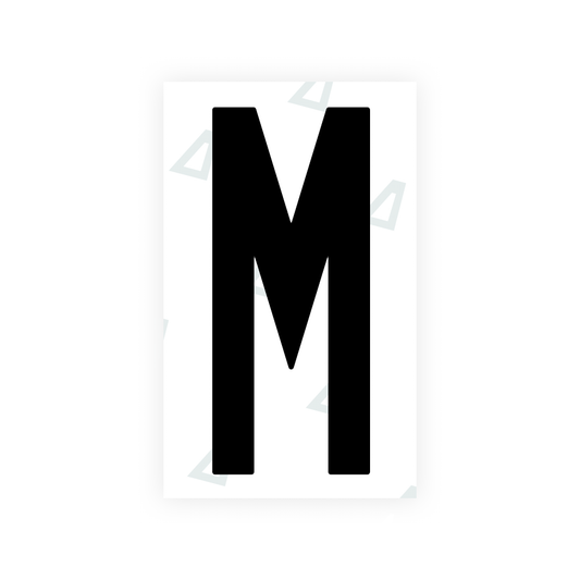 Nanofilm Ecoslick™ for US (South Carolina 2008-2016) license plates - Symbol "M" luxsuede