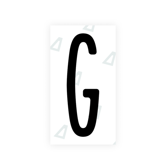 Nanofilm Ecoslick™ for US (New York 2020) license plates - Symbol "G" luxsuede