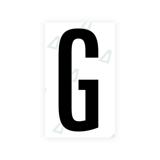 Nanofilm Ecoslick™ for US (Nevada) license plates - Symbol "G" luxsuede