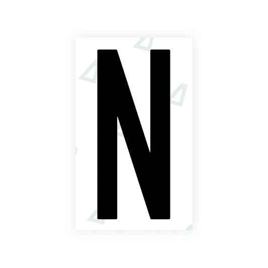 Nanofilm Ecoslick™ for US (South Carolina 2008-2016) license plates - Symbol "N" luxsuede