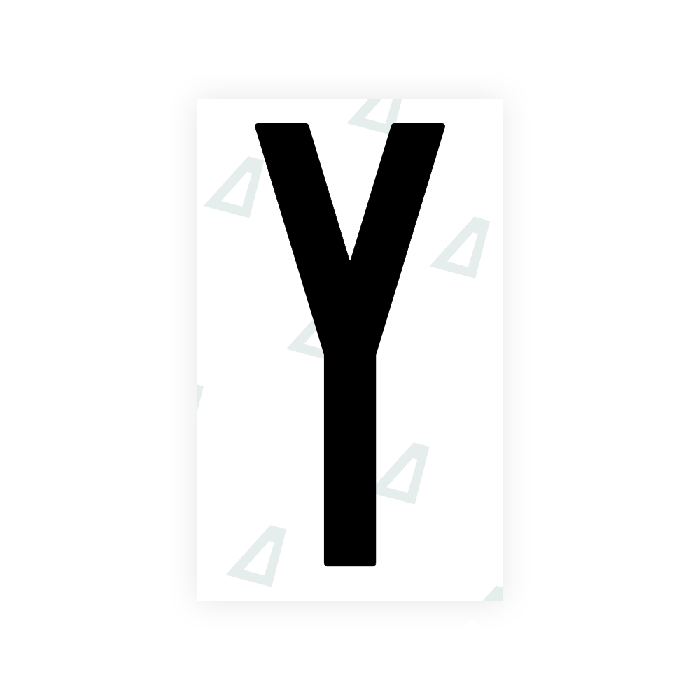 Nanofilm Ecoslick™ for US (South Carolina 2008-2016) license plates - Symbol "Y" luxsuede