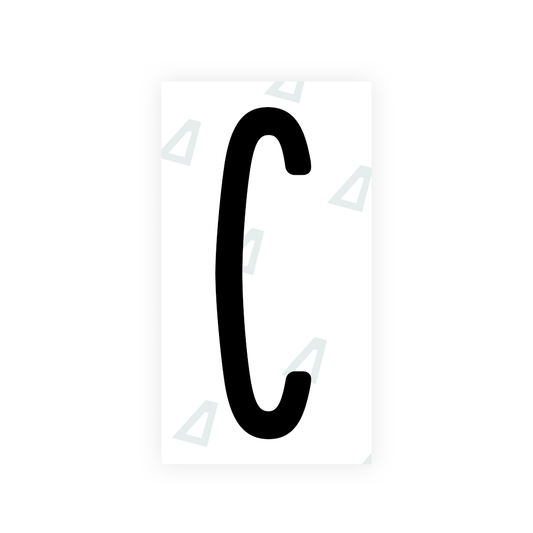 Nanofilm Ecoslick™ for US (New York 2020) license plates - Symbol "C" luxsuede