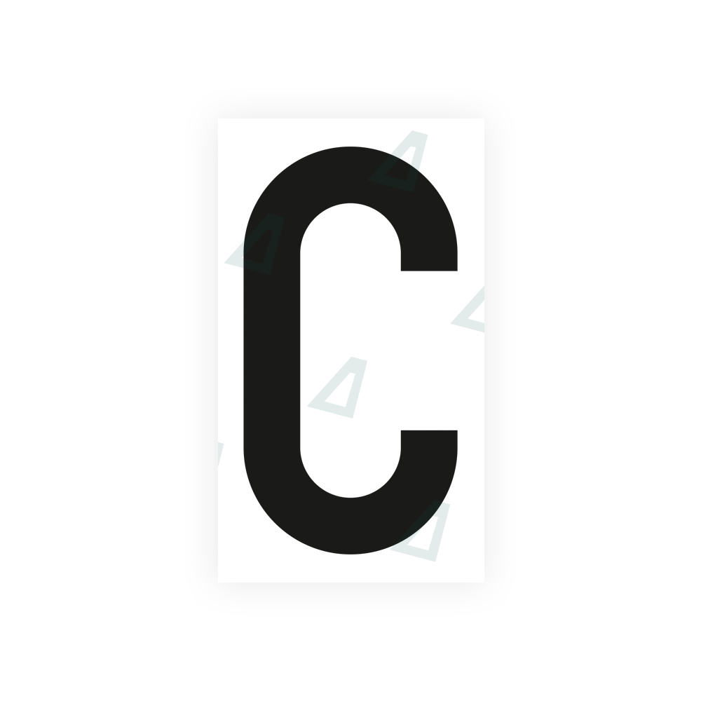 Nanofilm Ecoslick™ for czech license plates - Symbol "C" luxsuede