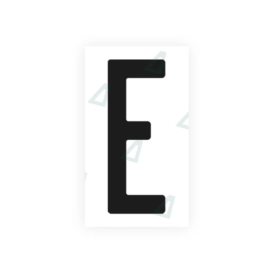 Nanofilm Ecoslick™ for AUS (Victoria) license plates - Symbol "E" luxsuede