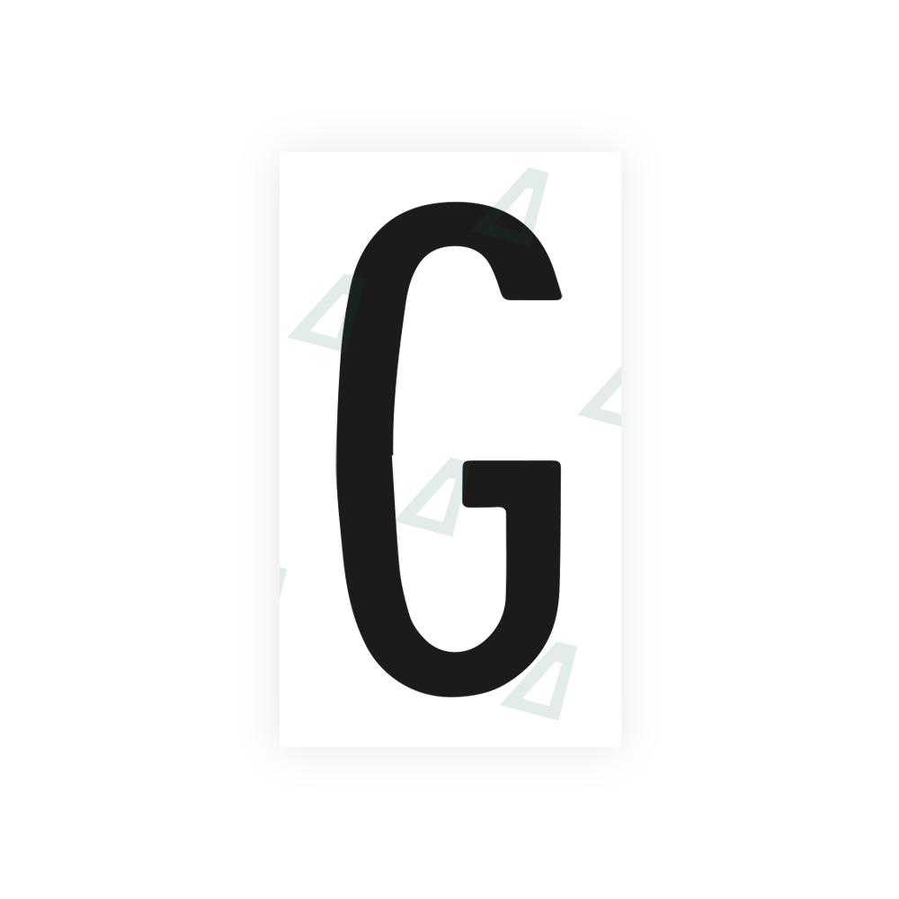 Nanofilm Ecoslick™ for mexican license plates - Symbol "G" luxsuede