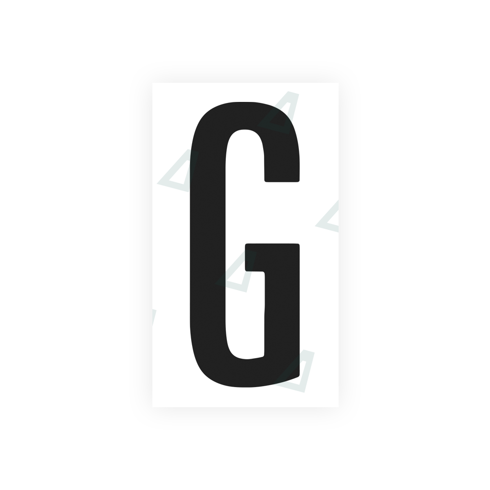 Nanofilm Ecoslick™ for US (Iowa) license plates - Symbol "G" luxsuede