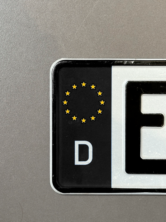 Alite Stickers™ - for number plate (German version) luxsuede