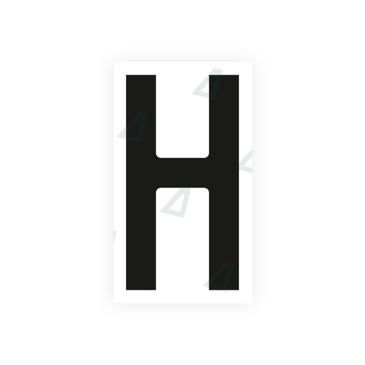 Nanofilm Ecoslick™ for czech license plates - Symbol "H" luxsuede