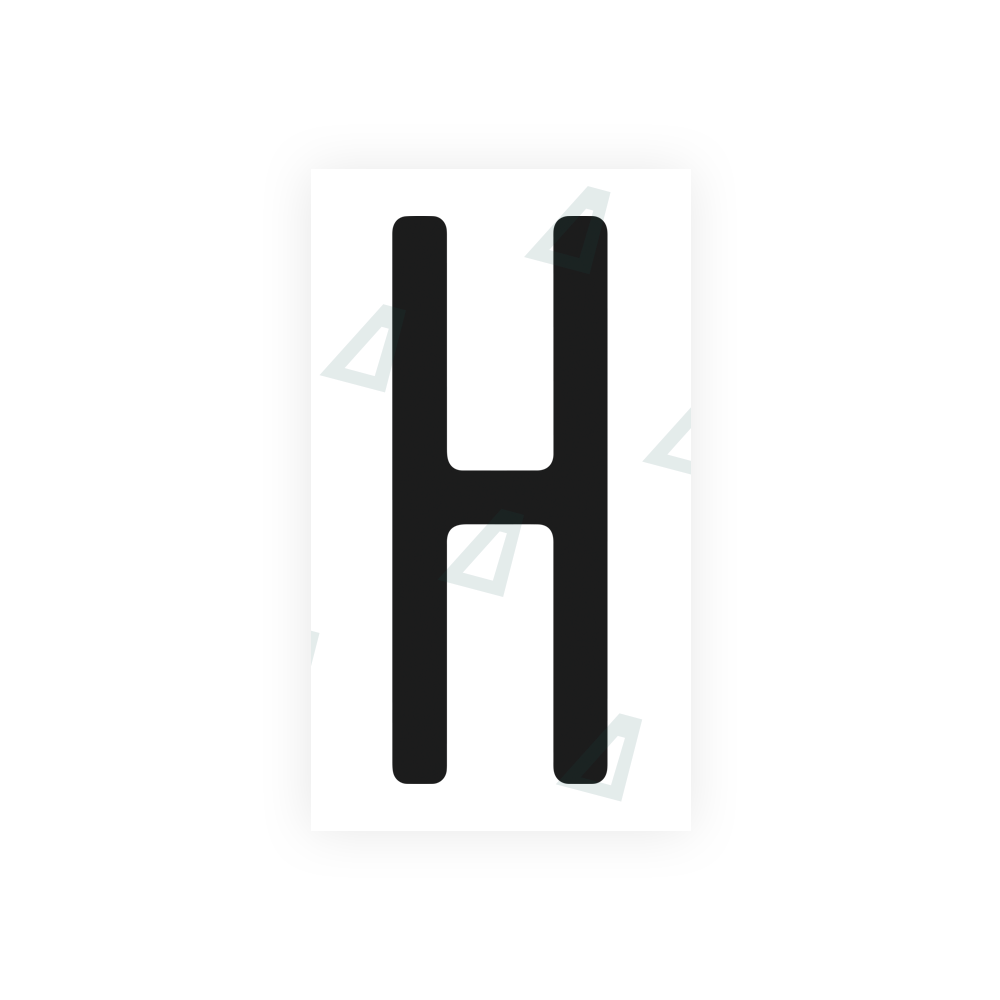 Nanofilm Ecoslick™ for US (Florida) license plates - Symbol "H" luxsuede