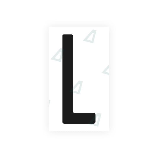 Nanofilm Ecoslick™ for AUS (Victoria) license plates - Symbol "L" luxsuede