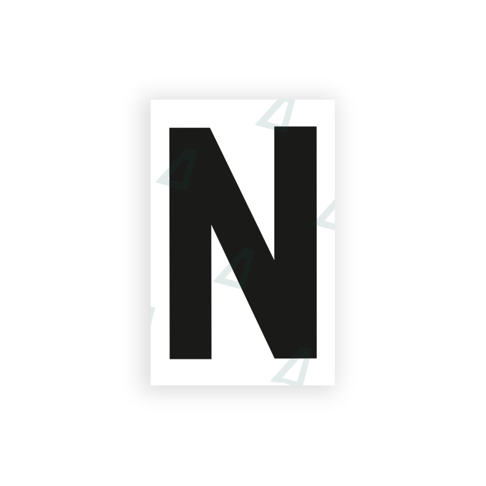 Nanofilm Ecoslick™ for UK license plates - Symbol "N" luxsuede