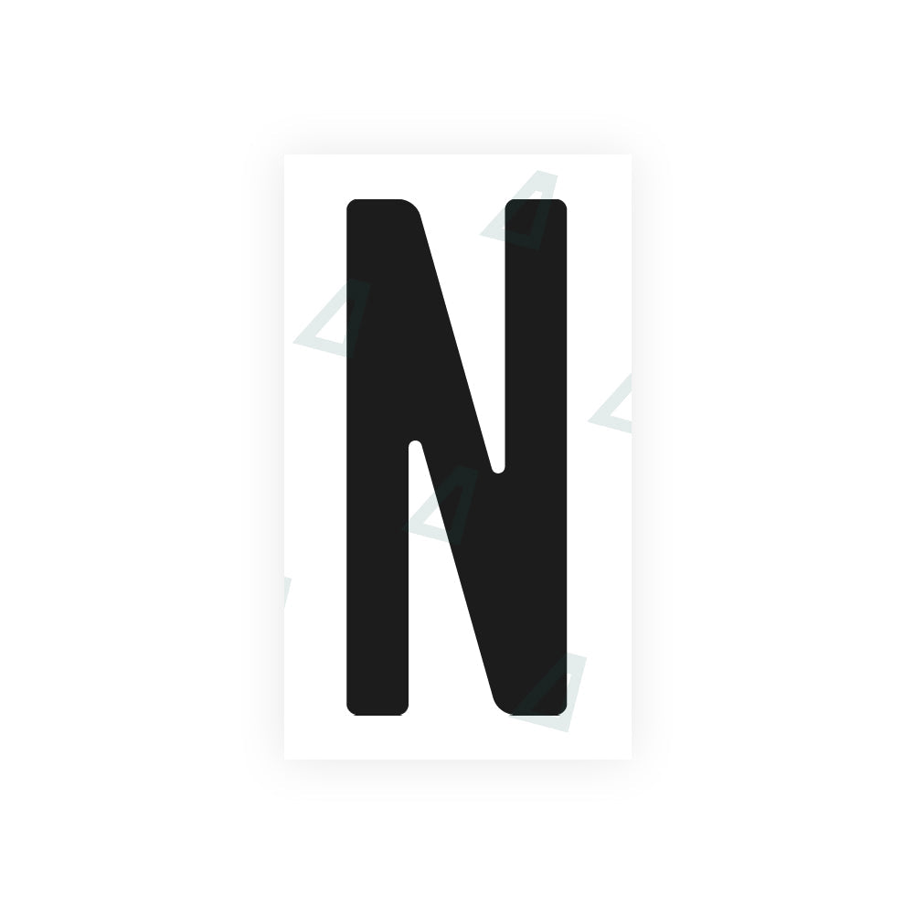 Nanofilm Ecoslick™ for AUS (Victoria) license plates - Symbol "N" luxsuede