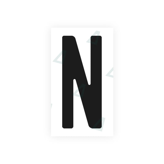 Nanofilm Ecoslick™ for AUS (Victoria) license plates - Symbol "N" luxsuede