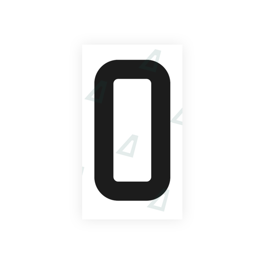 Nanofilm Ecoslick™ for french license plates - Symbol "O" luxsuede