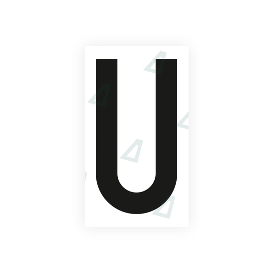 Nanofilm Ecoslick™ for czech license plates - Symbol "U" luxsuede