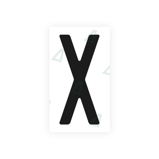 Nanofilm Ecoslick™ for AUS (Victoria) license plates - Symbol "X" luxsuede