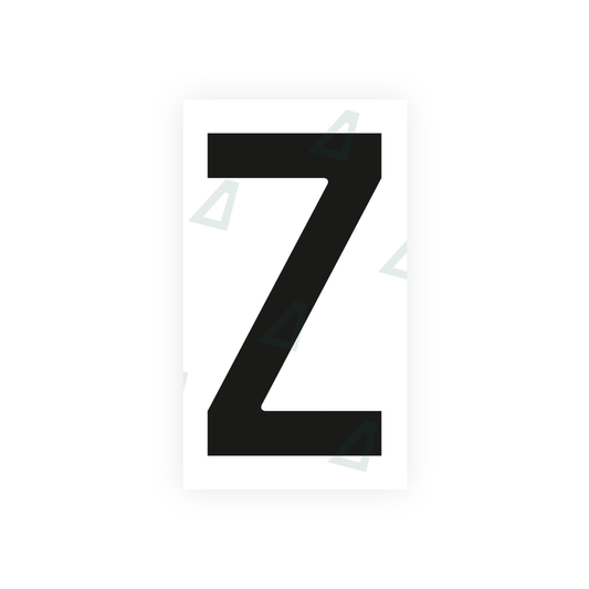 Nanofilm Ecoslick™ for czech license plates - Symbol "Z" luxsuede