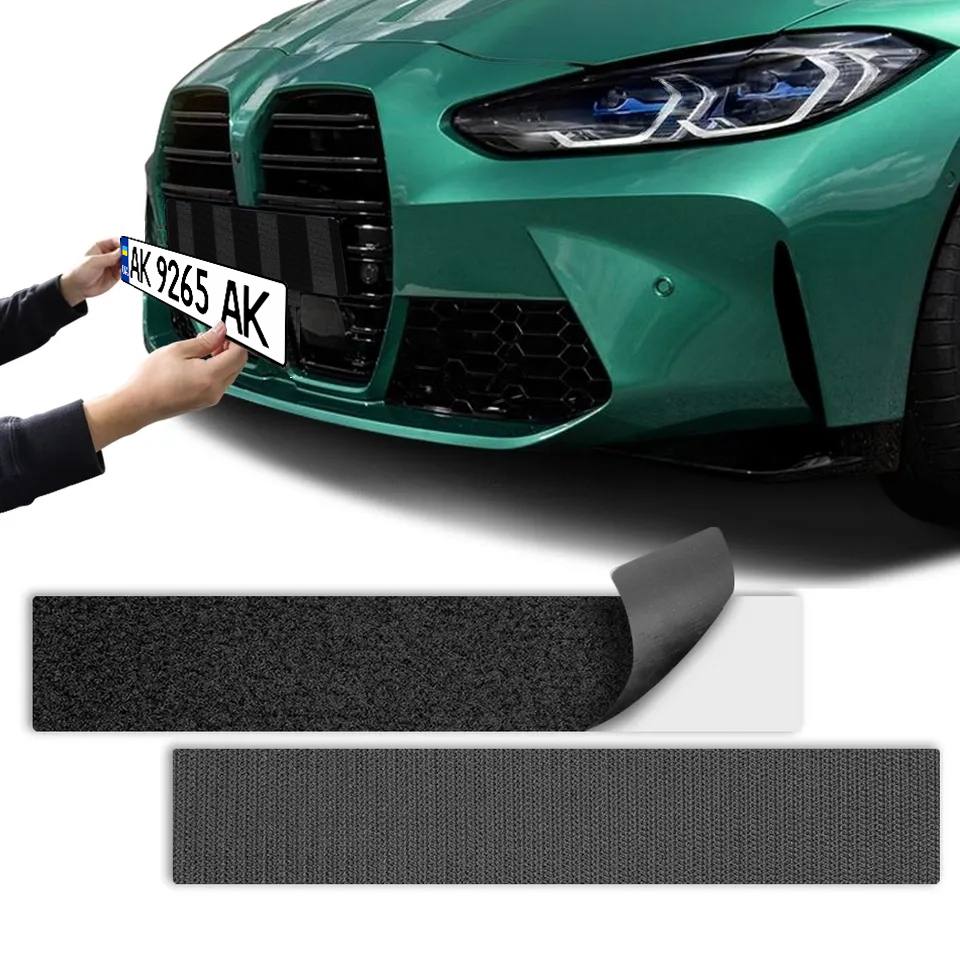 Frameless License Plate Mount Alite™ Slim Tapes (1 Plate) luxsuede